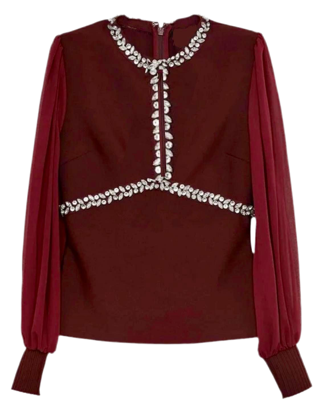 Diamond Burgundy Top