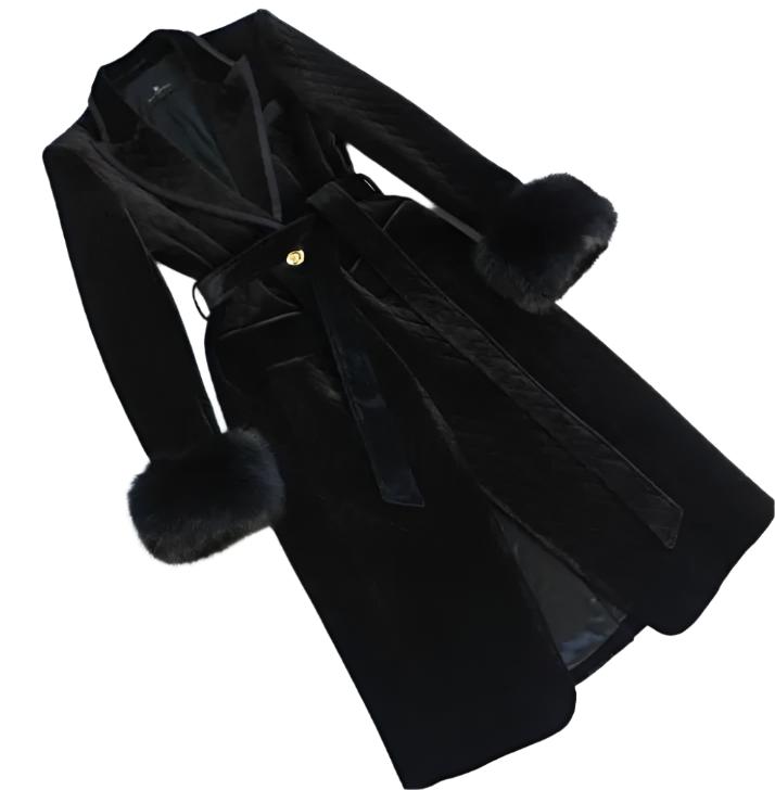 Black Fur Coat Nora Nkosi