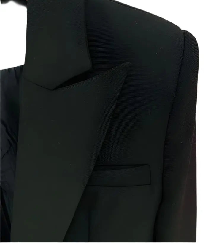 Smart Gold Palm Blazer