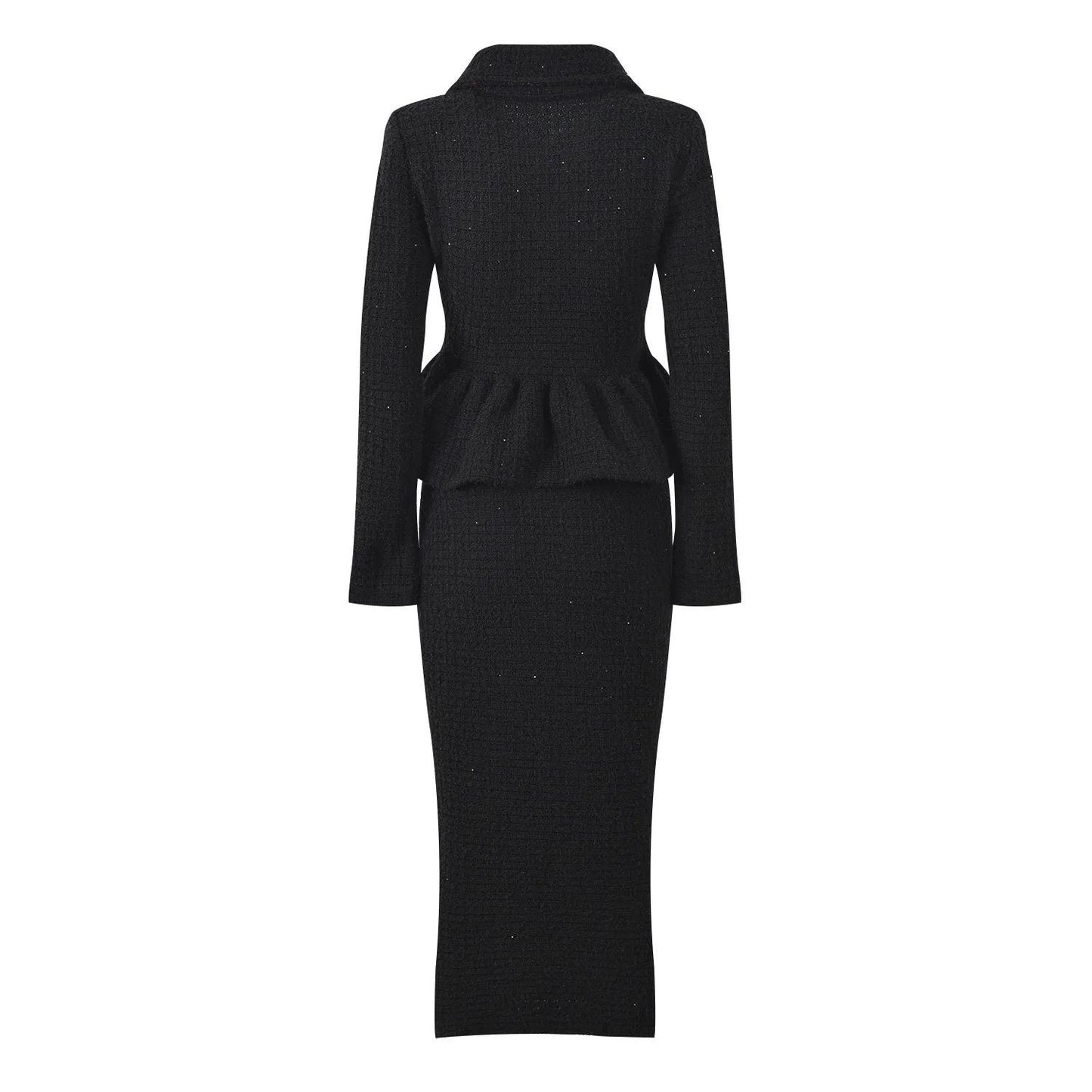 Black Cotton Dress