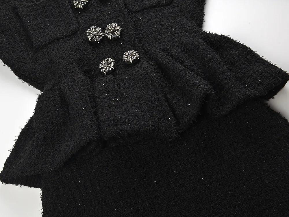 Black Cotton Dress