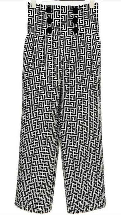 Black button Trousers Nora Nkosi