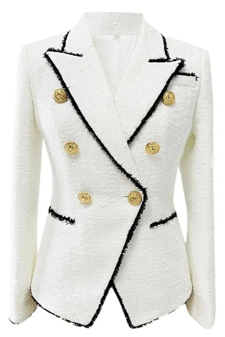 White Stunning Blazer Nora Nkosi