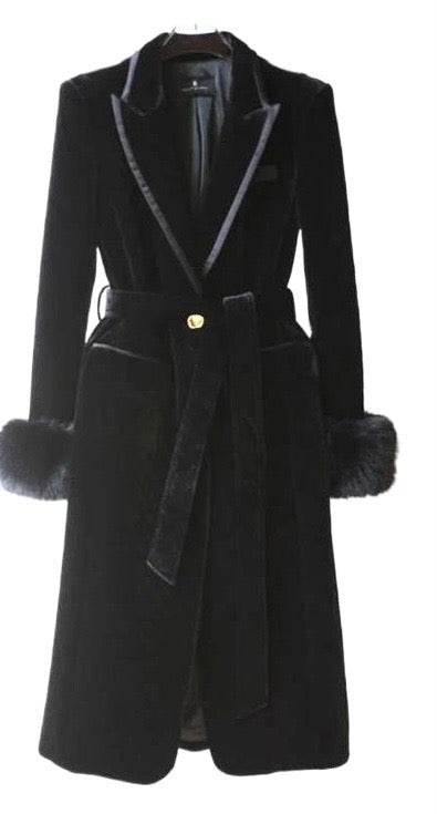 Black Fur Coat Nora Nkosi