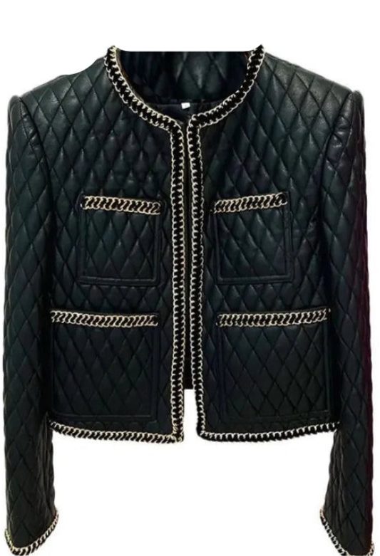 Golden & Black Chain Jacket