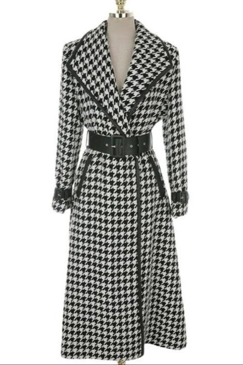 Checkered Coat Nora Nkosi